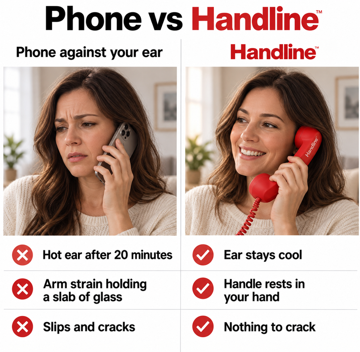 Handline™ USB-C Retro Handset